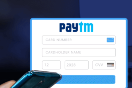 add credit card in paytm